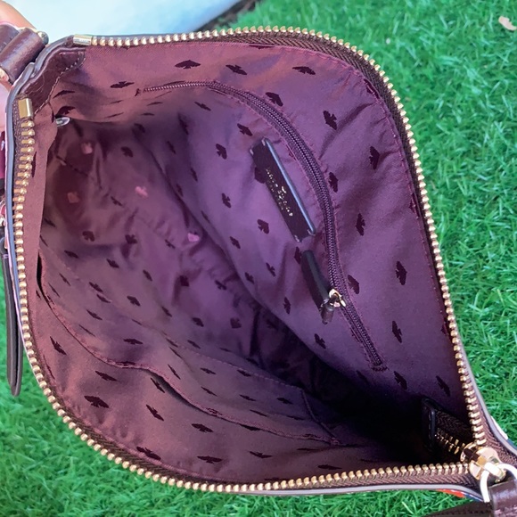 KATE SPADE TOP ZIP CROSSBODY Jackson Tropical toss - Picture 15 of 16